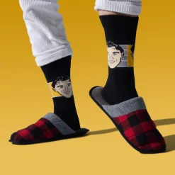 Mario Lemieux Pittsburgh Penguins NHL - Adult Caricature Crew Socks
