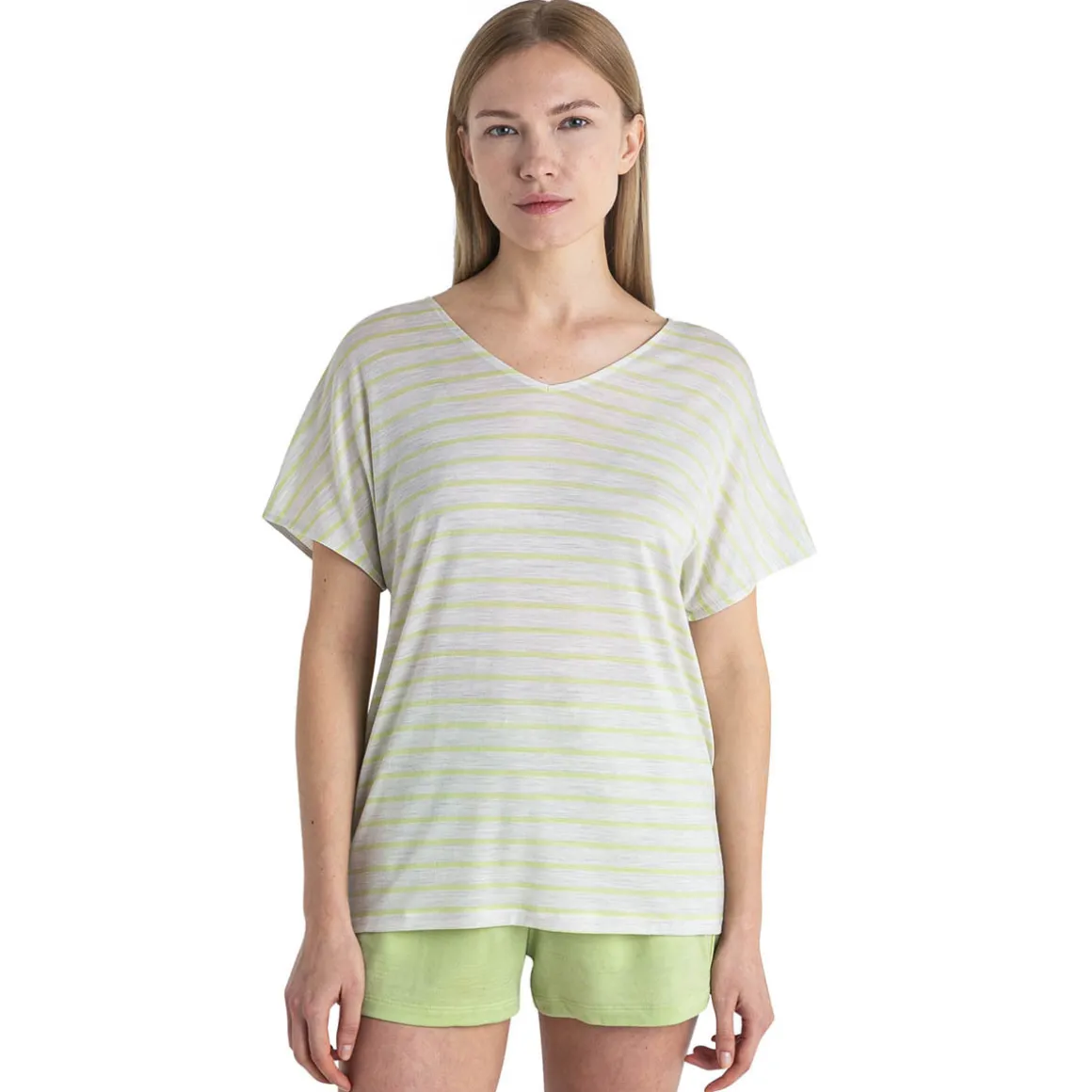 Merino Drayden Reversible Stripe - Women's T-Shirt
