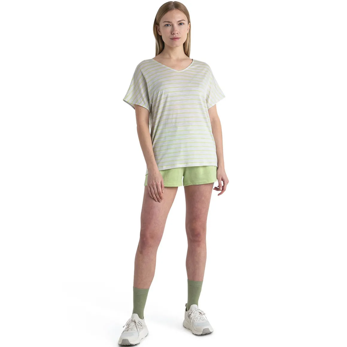 Merino Drayden Reversible Stripe - Women's T-Shirt