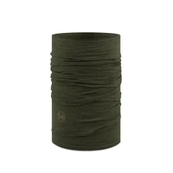 Merino Lightweight Solid Bark - Adult Neck Warmer