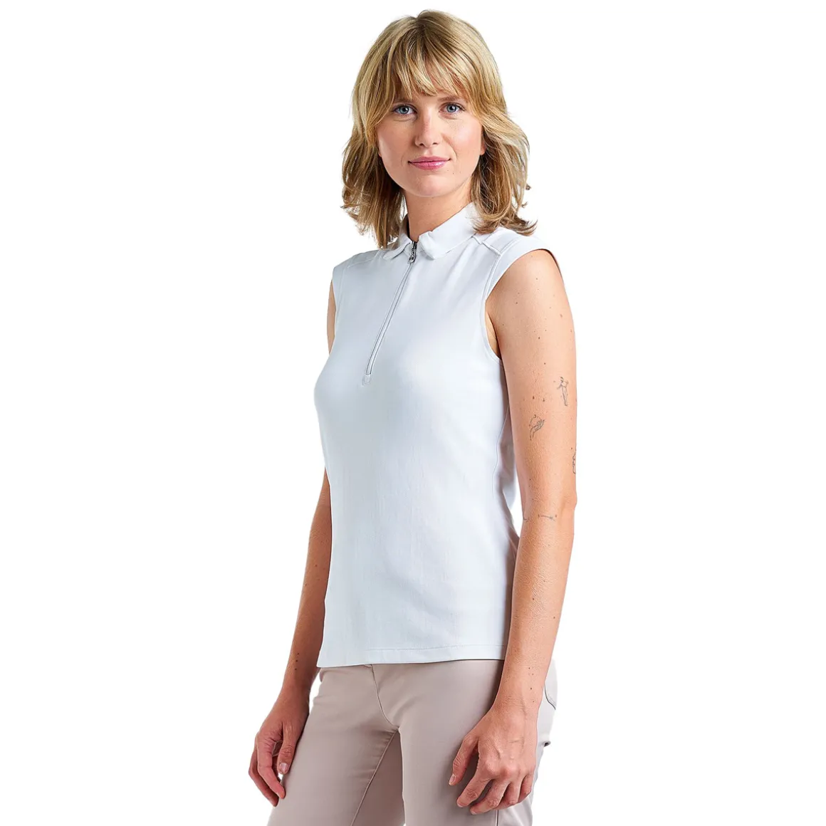 Nikki II - Women's Sleeveless Golf Polo