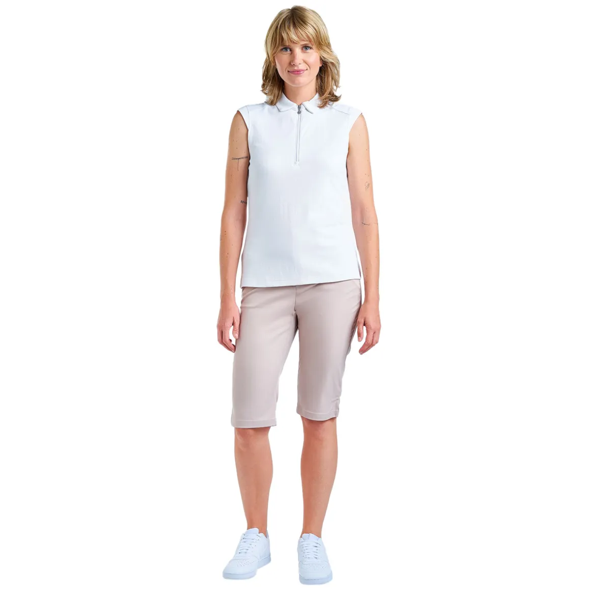 Nikki II - Women's Sleeveless Golf Polo