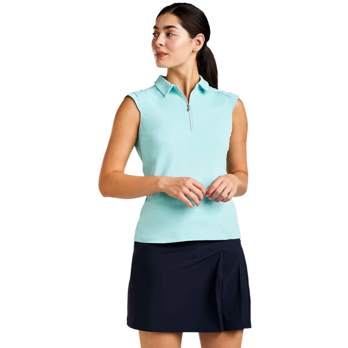 Nikki II - Women's Sleeveless Golf Polo