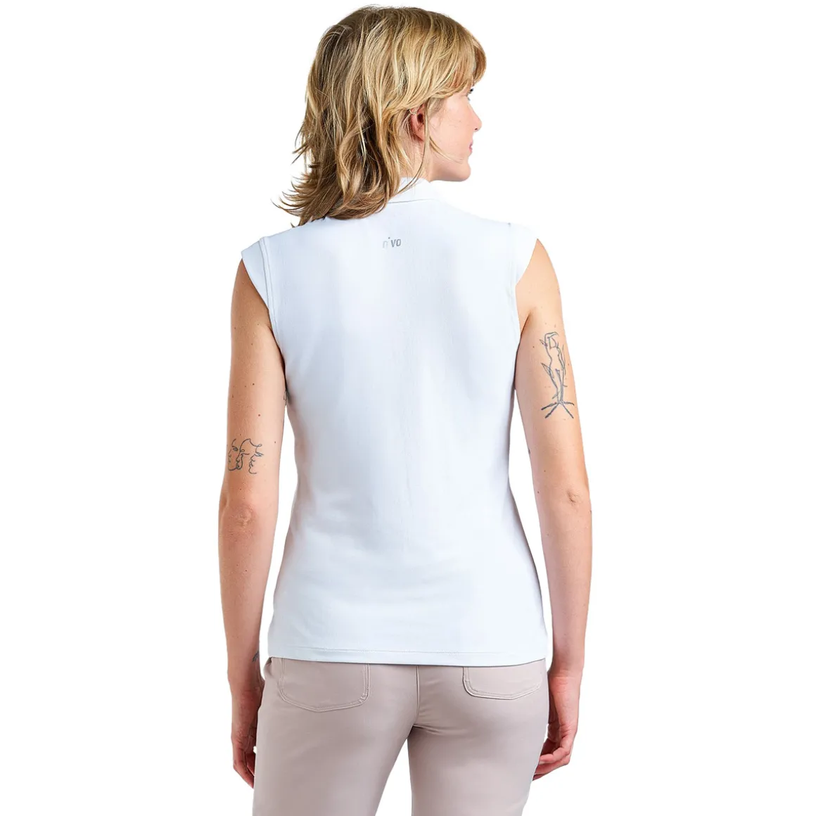 Nikki II - Women's Sleeveless Golf Polo