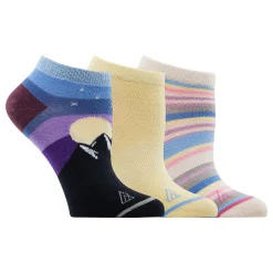 No Show Monnlight (Pack of 3 pairs) - Women's Ankle Socks