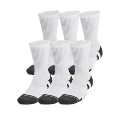 Perf Tech (Pack of 6 pairs) - Adult Crew Socks