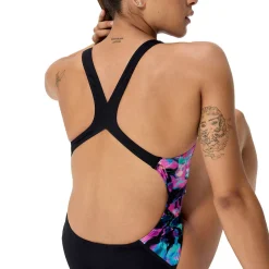 Printed Powerback - Women's One-Piece Training Swimsuit