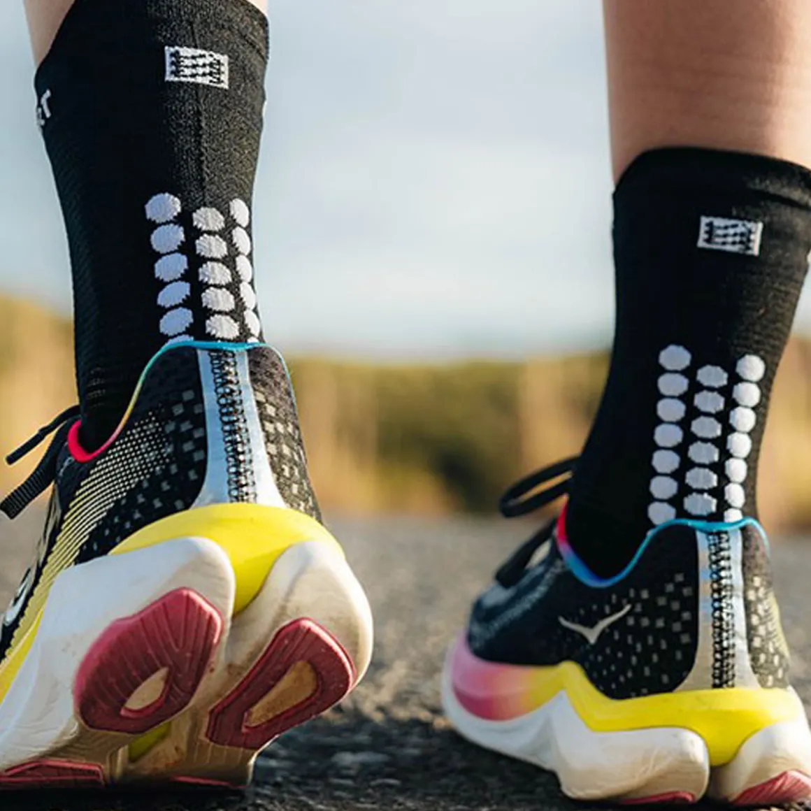Pro Racing Socks V4.0 Run High - Adult Running Socks