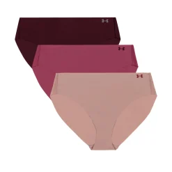 Pure Stretch No Show Solid (Pack of 3) - Women's Briefs