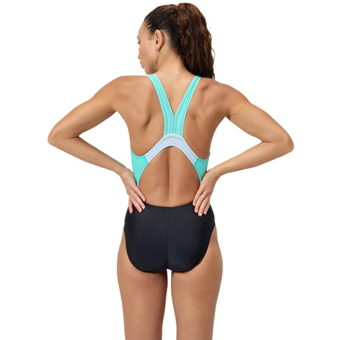 Quantum Fusion - Women's Aquafitness One-Piece Swimsuit