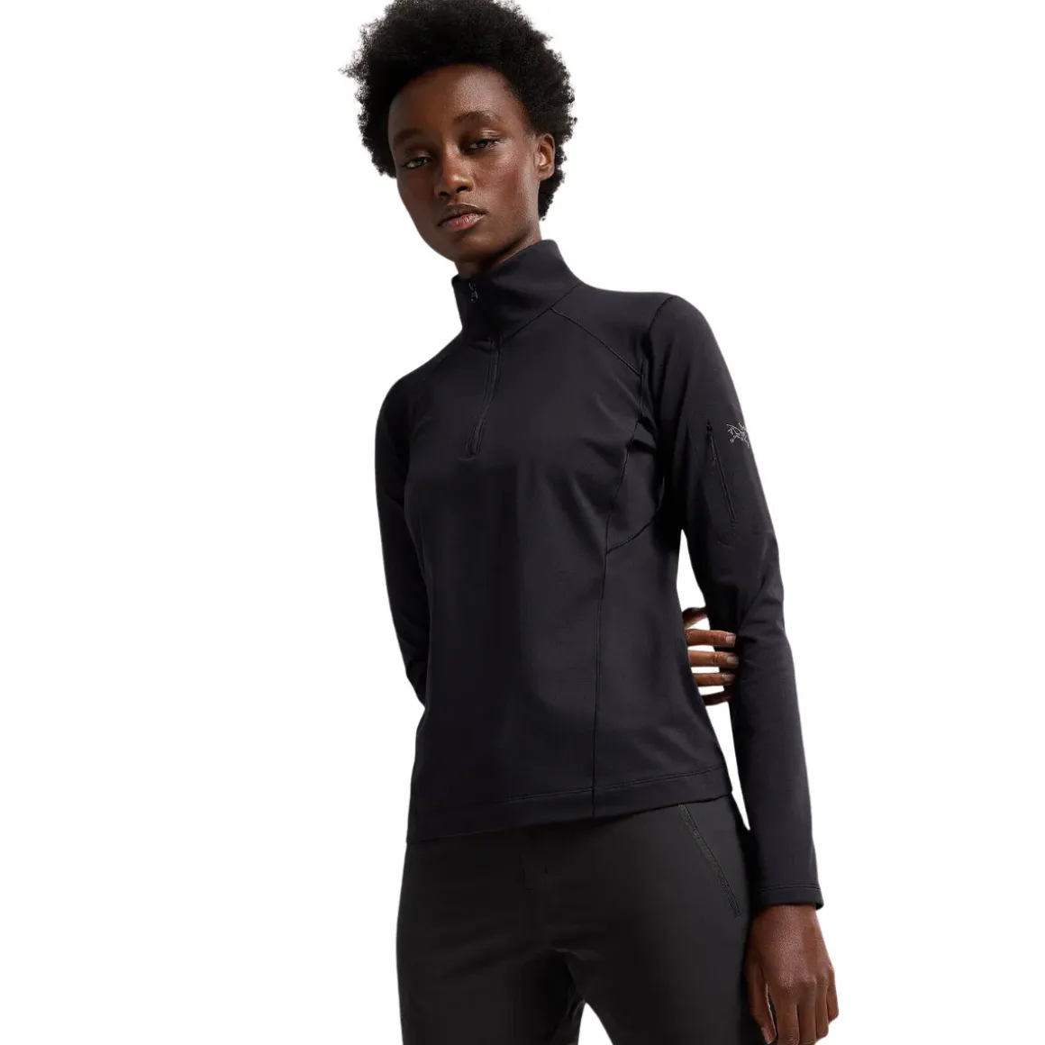 Rho Zip Neck - Women's Baselayer Long-Sleeved Shirt