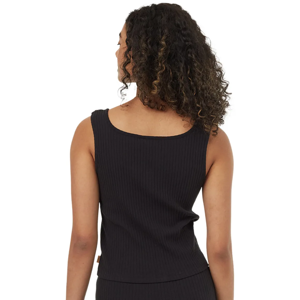 Rib Button Front - Women's Tank Top