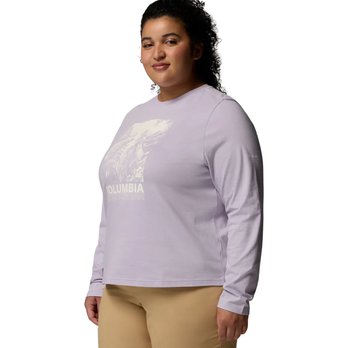 Rolling Bend (Plus Size) - Women's Long-Sleeved Shirt