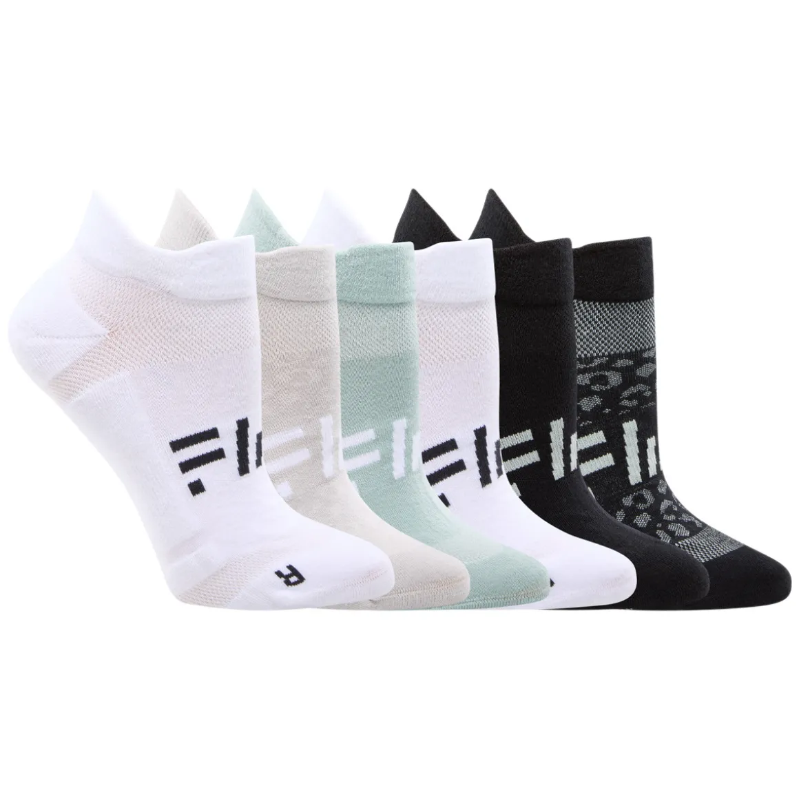 Run No Show (Pack of 6 pairs) - Women's Ankle Socks