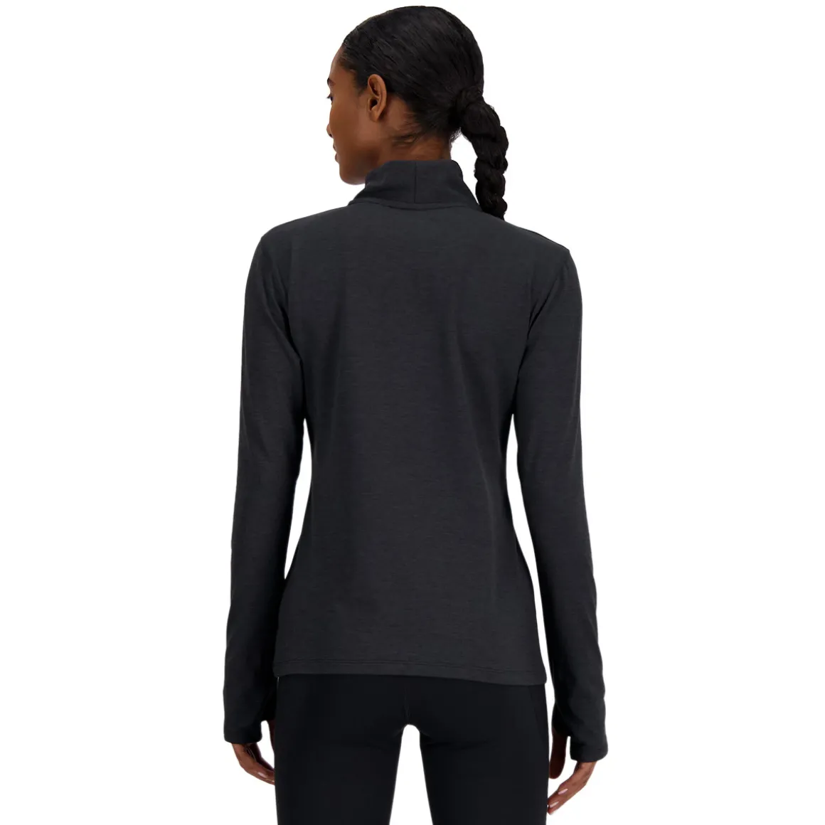 Sport Essentials Space Dye - Women's Quarter-Zip Training Long-Sleeved Shirt