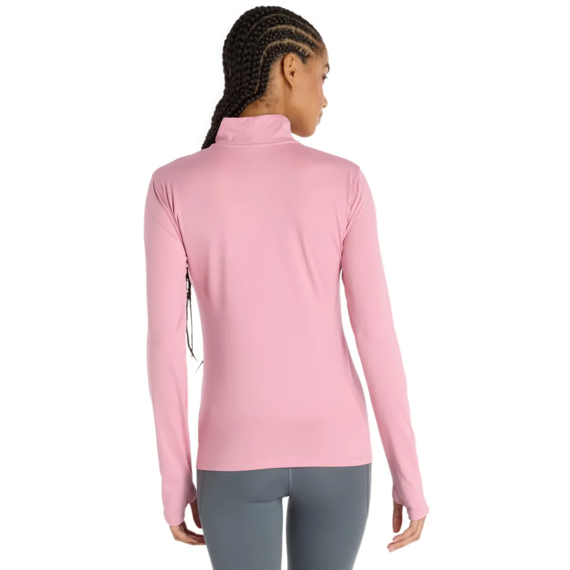 Sport Essentials Space Dye - Women's Quarter-Zip Training Long-Sleeved Shirt