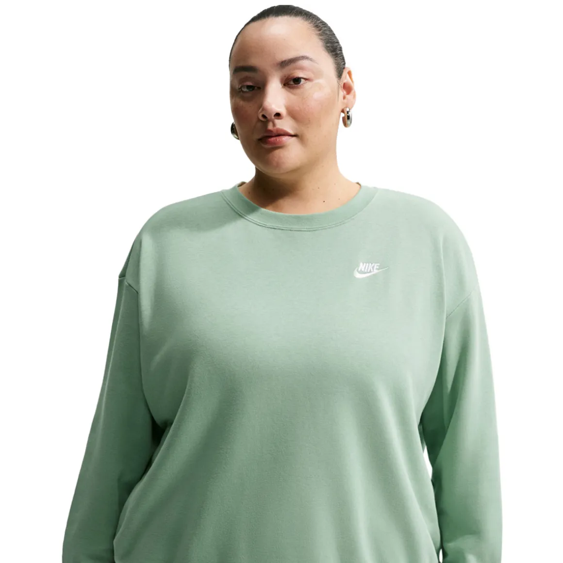 Sportswear Club - Women's Fleece Shirt (Plus Size)