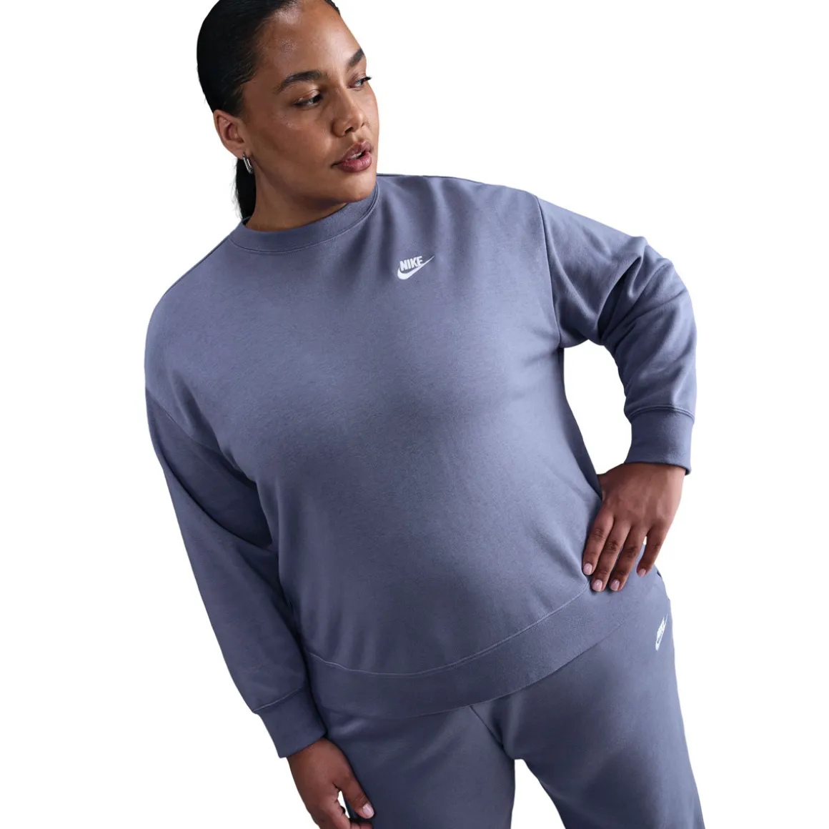 Sportswear Club - Women's Fleece Shirt (Plus Size)