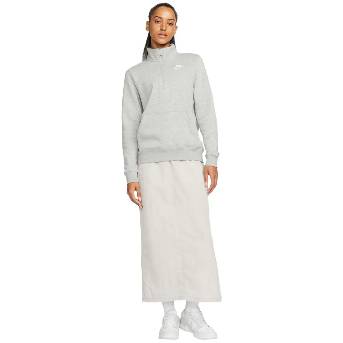 Sportswear Club - Women's Half-Zip Sweater