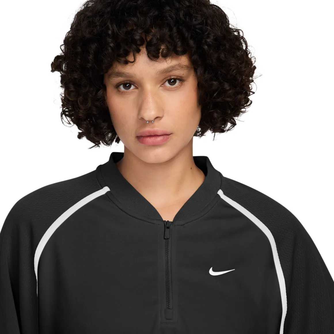 Sportswear Street - Women's Half-Zip Sweater