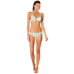 Summer Palm Fixed Tri - Women's Swimsuit Top