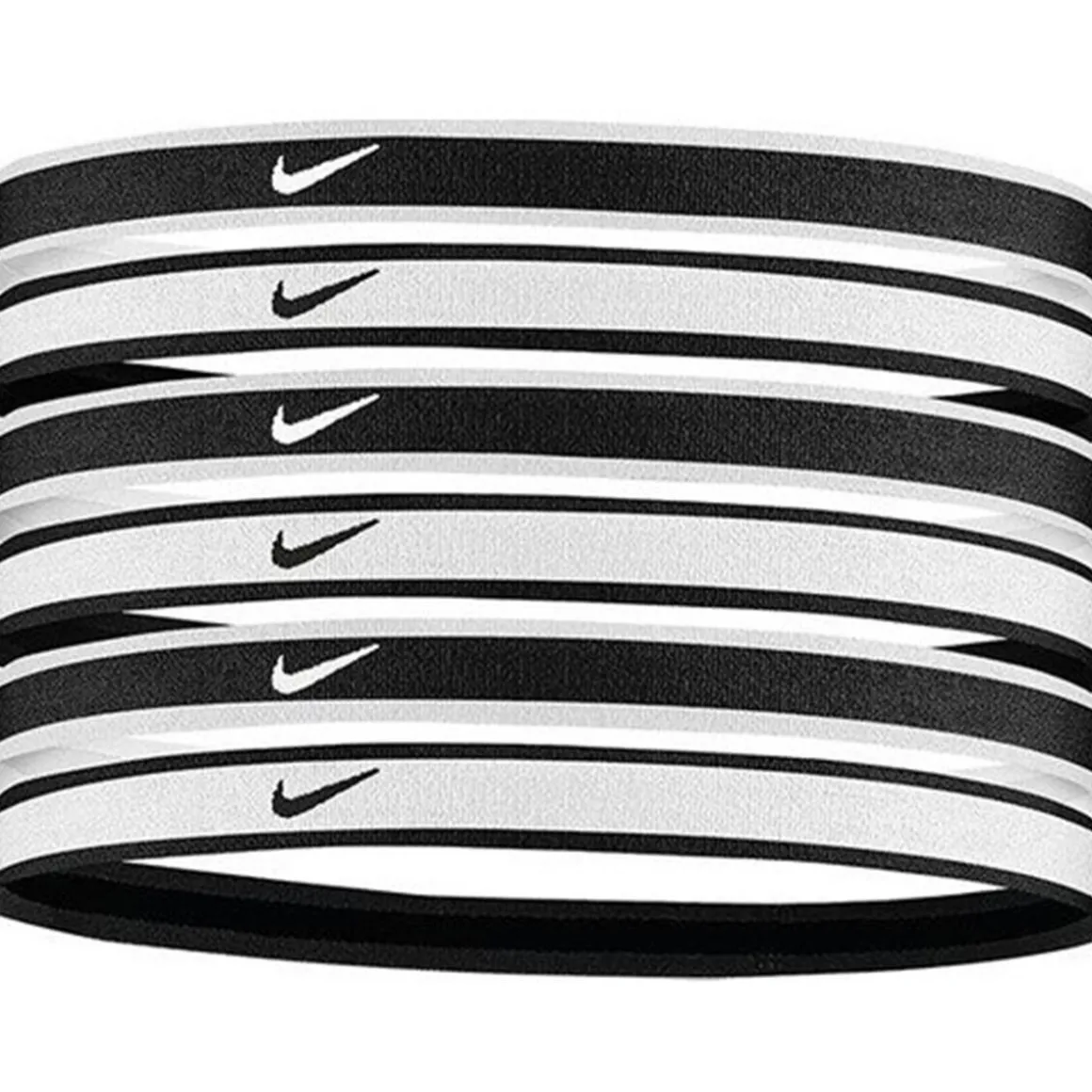 Swoosh Tipped (Pack of 6) - Elastic Headbands