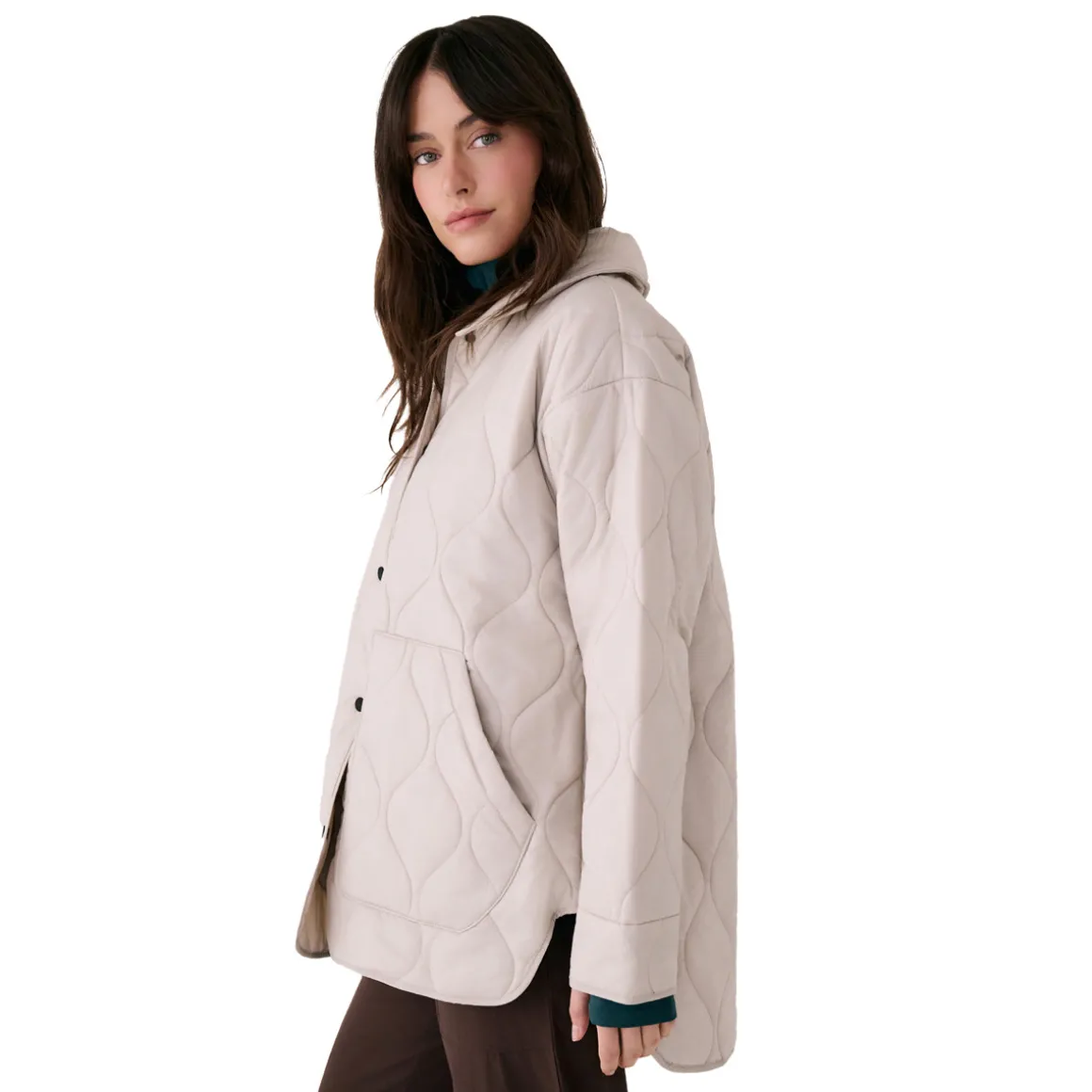 The Shacket - Women's Insulated Mid-Season Jacket