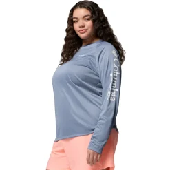 Tidal II (Plus Size) - Women's Long-Sleeved Shirt