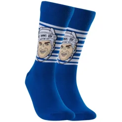 Tie Domi Toronto Maple Leafs NHL Heavyweight Edition - Adult Caricature Crew Socks