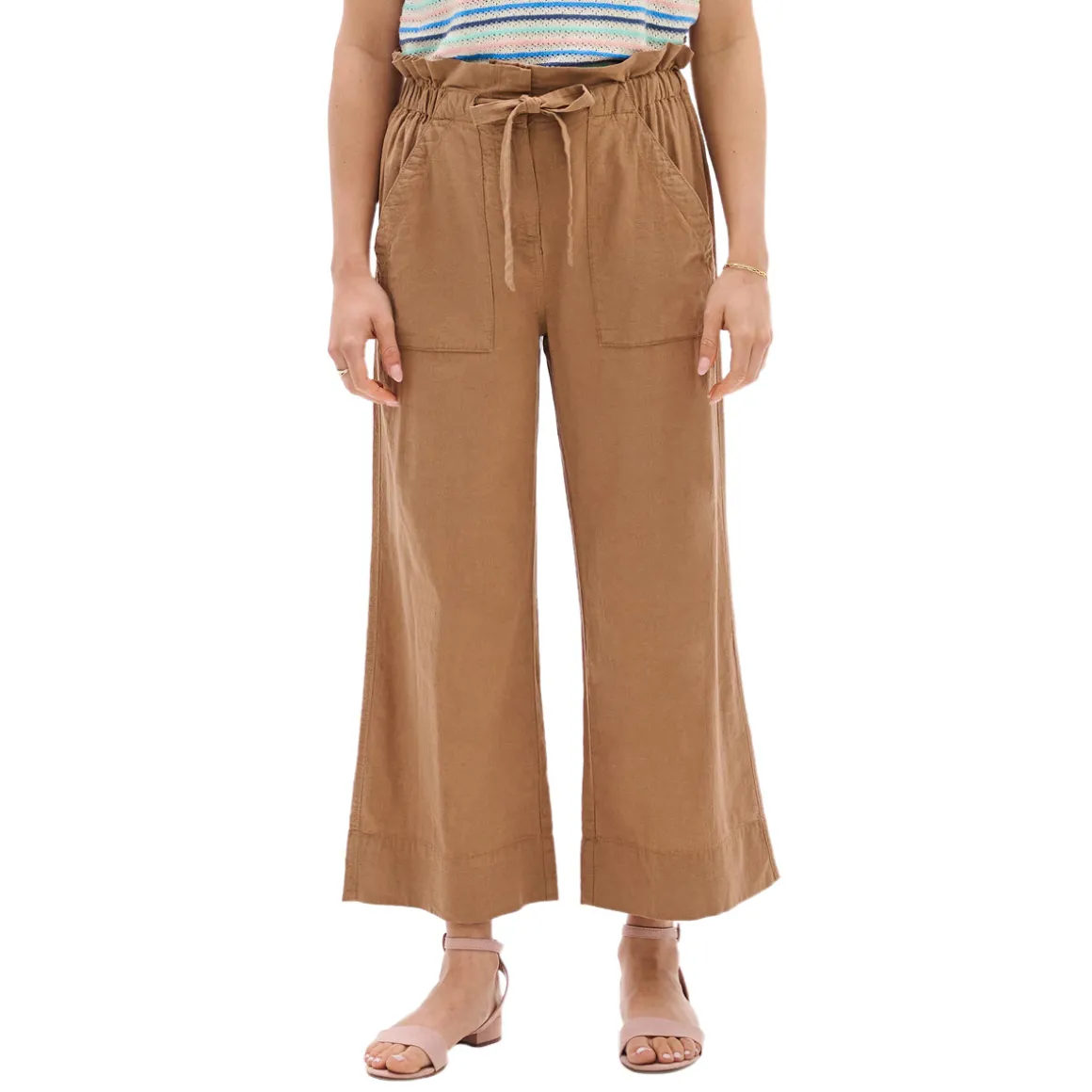 Tie Front - Women's Pants