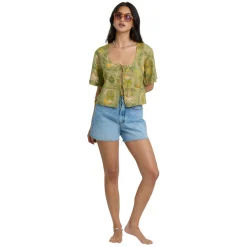 Totally Tropics - Women's Short-Sleeved Shirt