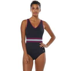 V-Neck - Women's Aquafitness One-Piece Swimsuit